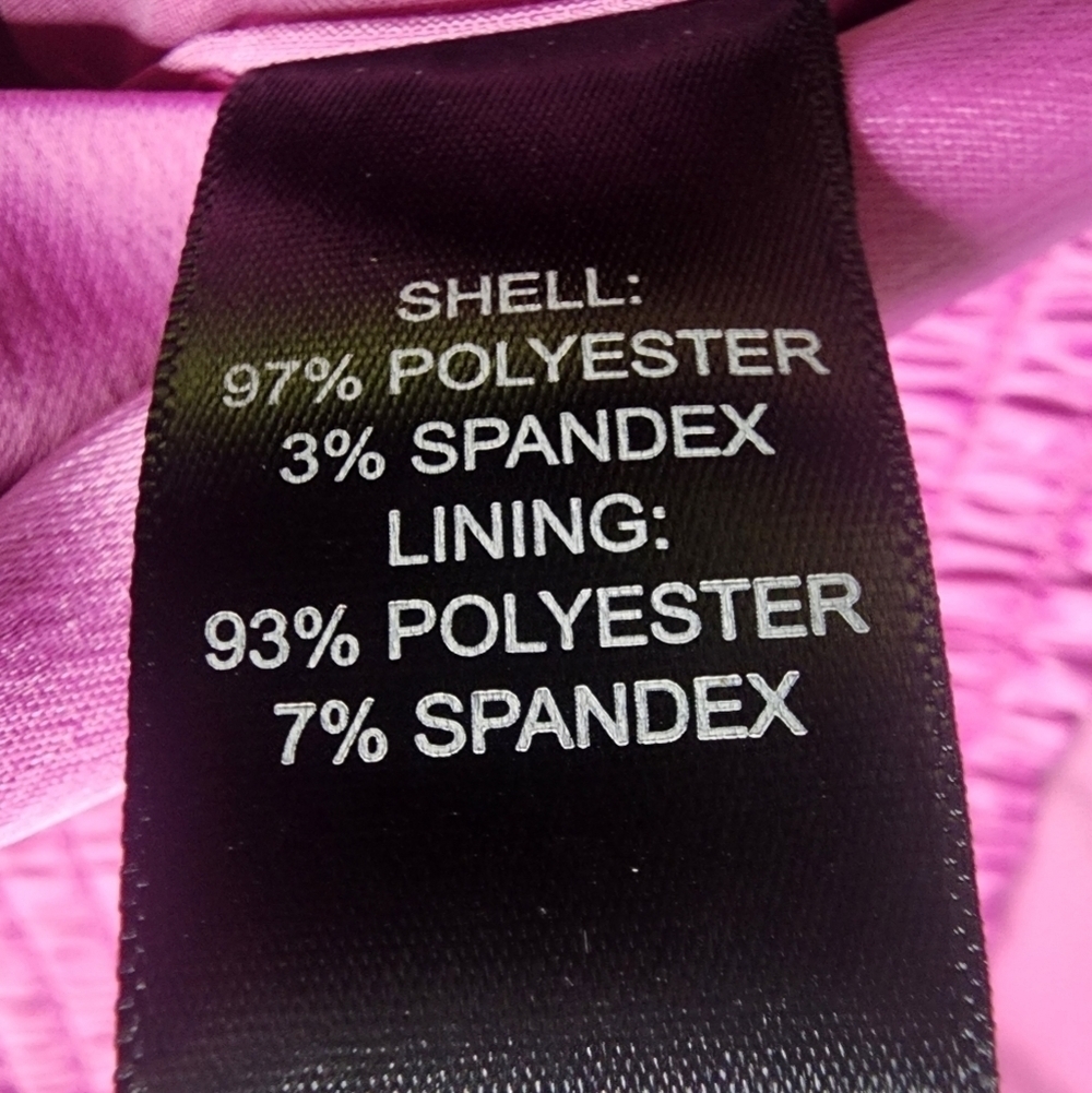 New House Of Harlow 1960 Satin Esq Crop Top Cosmic Purple Wisteria Violet Jewel - Picture 5 of 7